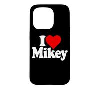I LOVE HEART MIKEY MIKE MICHAEL Case for iPhone 15 Pro