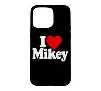 I LOVE HEART MIKEY MIKE MICHAEL Case for iPhone 15 Pro Max