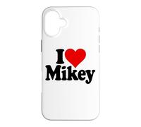 I LOVE HEART MIKEY MIKE MICHAEL Case for iPhone 16 Plus