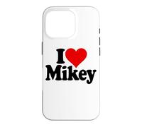 I LOVE HEART MIKEY MIKE MICHAEL Case for iPhone 16 Pro