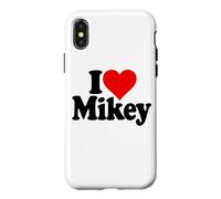 I LOVE HEART MIKEY MIKE MICHAEL Case for iPhone X/XS