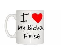 I Love Heart My Bichon Frise Mug