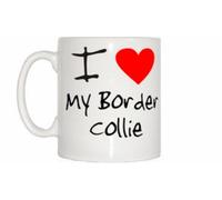 I Love Heart My Border Collie Mug