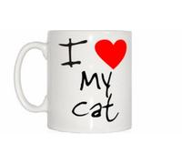 I Love Heart My Cat Mug