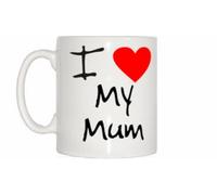 I Love Heart My Mum Mug