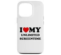 I Love (Heart) My Unlimited Screentime Case for iPhone 13 Pro