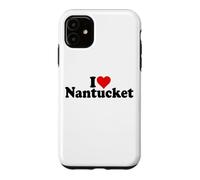I LOVE HEART NANTUCKET MASSACHUSETTS CAPE COD Case for iPhone 11
