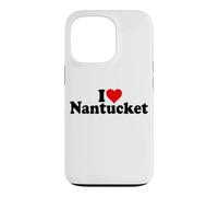 I LOVE HEART NANTUCKET MASSACHUSETTS CAPE COD Case for iPhone 13 Pro