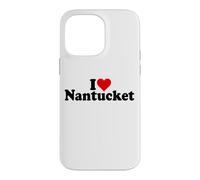 I LOVE HEART NANTUCKET MASSACHUSETTS CAPE COD Case for iPhone 14 Pro Max