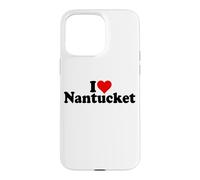 I LOVE HEART NANTUCKET MASSACHUSETTS CAPE COD Case for iPhone 15 Pro Max