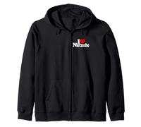 I LOVE HEART NIETZSCHE NAME ON A TEE Zip Hoodie