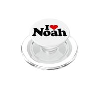 I LOVE HEART NOAH NAME ON A TEE PopSockets PopGrip for MagSafe