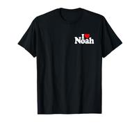 I Love Heart NOAH Name ON A TEE T-Shirt