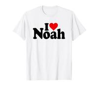 I Love Heart NOAH Name ON A TEE T-Shirt