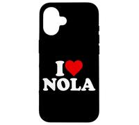 I LOVE HEART NOLA NEW ORLEANS LOUISIANA Case for iPhone 16