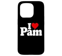 I LOVE HEART PAM PAMELA NAME ON A TEE Case for iPhone 15 Pro