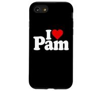 I LOVE HEART PAM PAMELA NAME ON A TEE Case for iPhone SE (2020) / 7/8