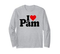 I Love Heart PAM Pamela Name ON A TEE Long Sleeve T-Shirt