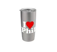 I Love Heart Phil Philip Stainless Steel Insulated Tumbler