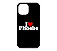 I LOVE HEART PHOEBE Case for iPhone 12 Pro Max