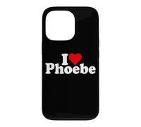 I LOVE HEART PHOEBE Case for iPhone 13 Pro