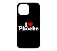 I LOVE HEART PHOEBE Case for iPhone 13 Pro Max