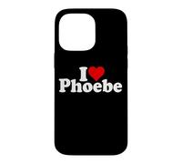 I LOVE HEART PHOEBE Case for iPhone 14 Pro Max