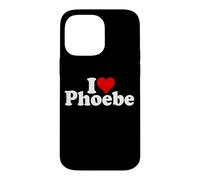 I LOVE HEART PHOEBE Case for iPhone 14 Pro Max