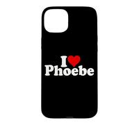 I LOVE HEART PHOEBE Case for iPhone 15 Plus