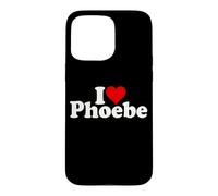 I LOVE HEART PHOEBE Case for iPhone 15 Pro Max