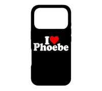 I LOVE HEART PHOEBE Case for iPhone 17 Pro