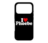 I LOVE HEART PHOEBE Case for iPhone 17 Pro
