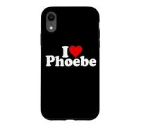 I LOVE HEART PHOEBE Case for iPhone XR
