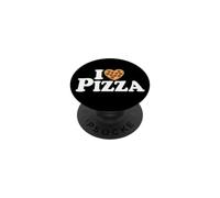 I LOVE HEART PIZZA HEART-SHAPED PIZZA PopSockets Adhesive PopGrip