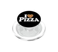 I LOVE HEART PIZZA HEART-SHAPED PIZZA PopSockets PopGrip for MagSafe