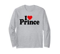 I Love Heart Prince Name Nickname ON A TEE Long Sleeve T-Shirt