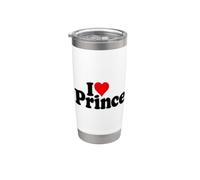 I Love Heart Prince Name Nickname ON A TEE Stainless Steel Insulated Tumbler