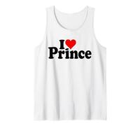 I Love Heart Prince Name Nickname ON A TEE Tank Top