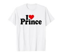 I Love Heart Prince Name Nickname ON A TEE Value Graphic T-Shirt