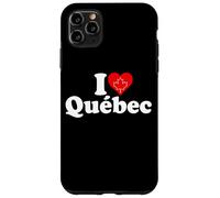 I LOVE HEART QUEBEC CANADA Case for iPhone 11 Pro Max