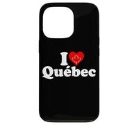 I LOVE HEART QUEBEC CANADA Case for iPhone 13 Pro