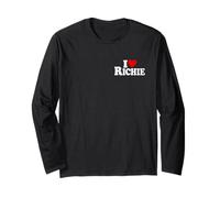 I Love Heart Richie Richard Rich Name ON A TEE Long Sleeve T-Shirt