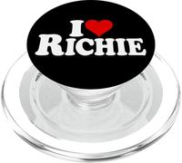 I LOVE HEART RICHIE RICHARD RICH NAME ON A TEE PopSockets PopGrip for MagSafe