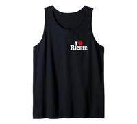 I Love Heart Richie Richard Rich Name ON A TEE Tank Top