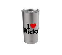 I Love Heart Ricky Rick Richard Stainless Steel Insulated Tumbler