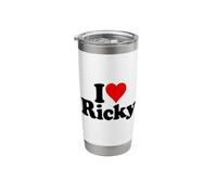 I Love Heart Ricky Rick Richard Stainless Steel Insulated Tumbler