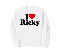 I LOVE HEART RICKY RICK RICHARD Sweatshirt
