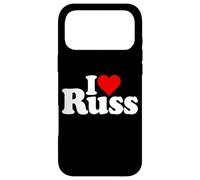 I LOVE HEART RUSS RUSSELL NAME ON A TEE Case for iPhone 17 Pro Max