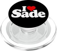 I LOVE HEART SADE NAME ON A TEE PopSockets PopGrip for MagSafe