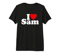 I Love Heart SAM Samuel Samson Samantha Premium T-Shirt